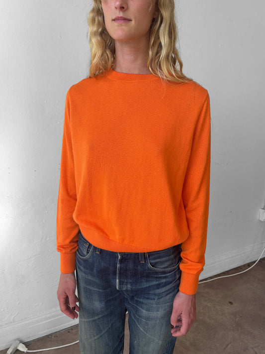 Crew Sweater - Orange