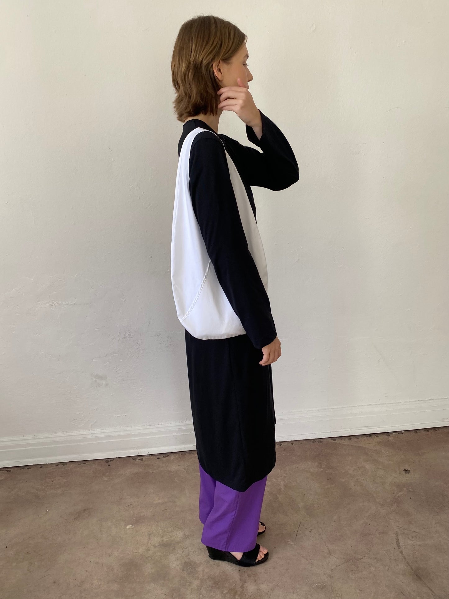 Criss Cross Bag - White