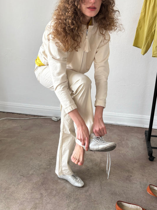 Tassel Jacket - Rice