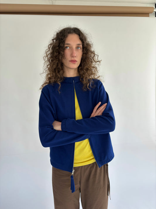 Tassel Jacket - Blue