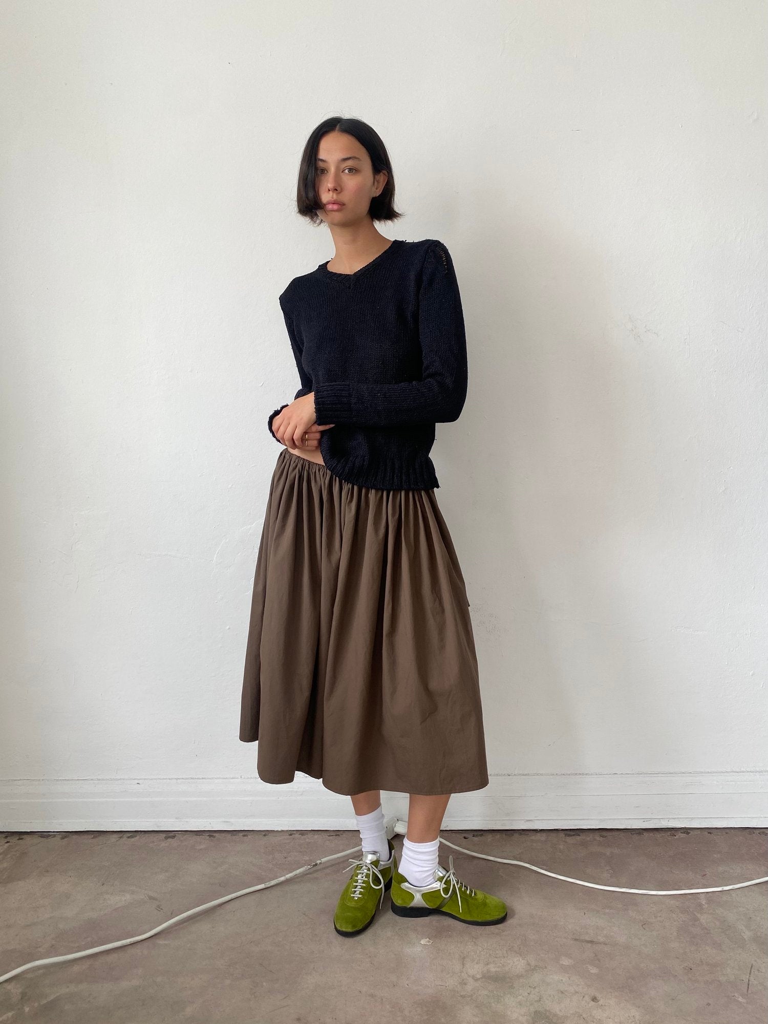 Tie Skirt - Chocolate – Brooke Callahan