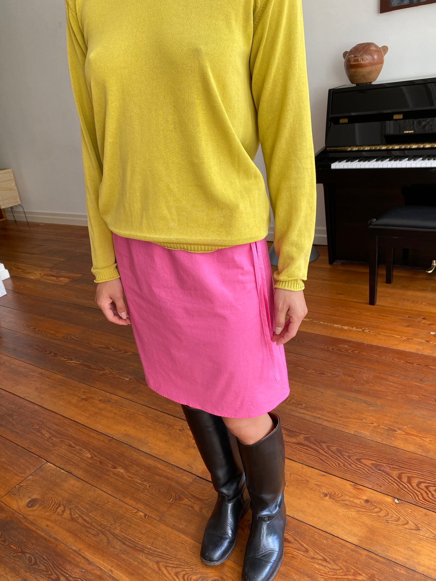 Straight Skirt - Pink