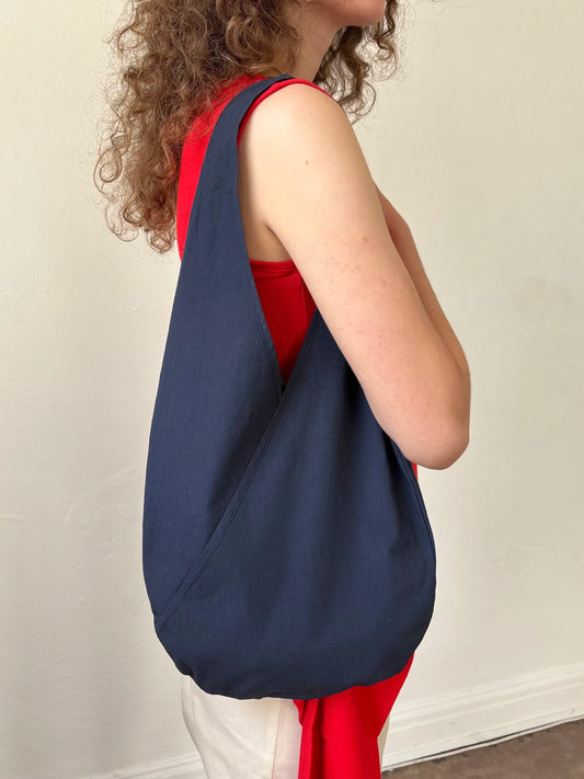 Criss Cross Bag - Navy