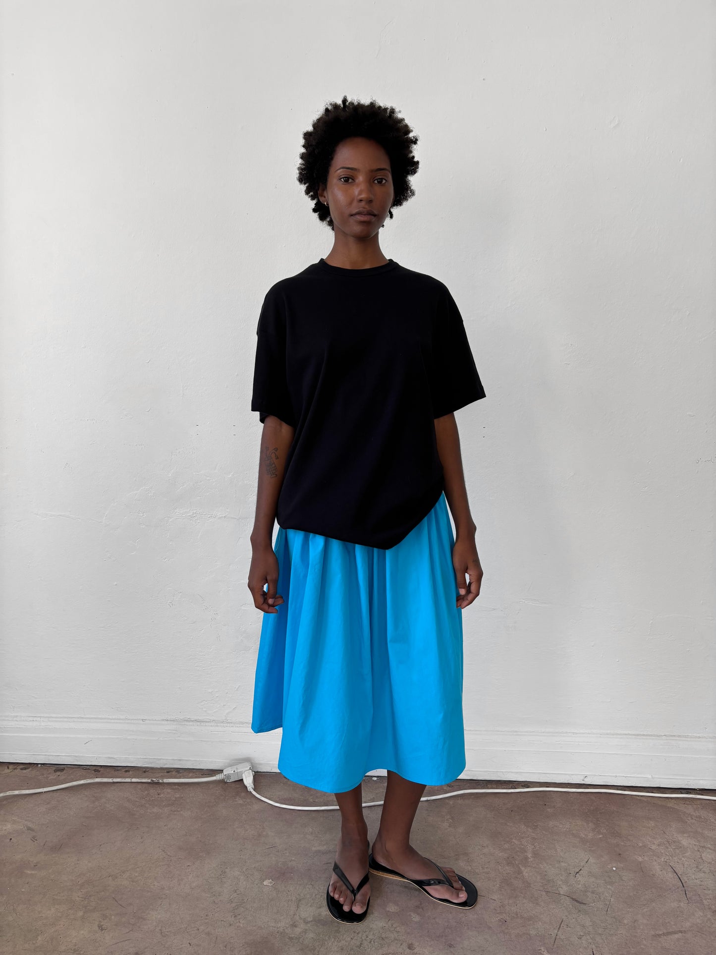 Tie Skirt - Turquoise