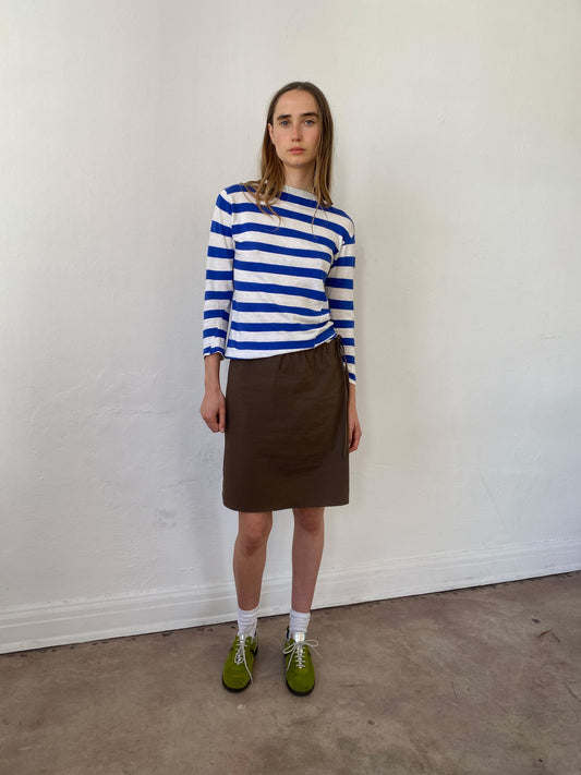 Straight Skirt - Chocolate