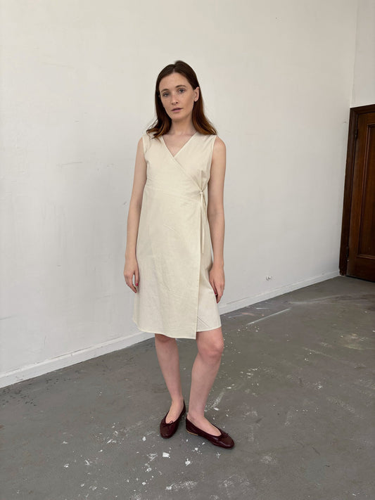 Wrap Dress - Rice