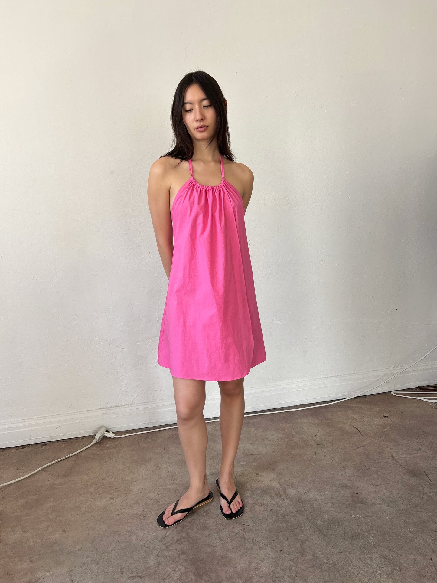 Halter Dress - Pink