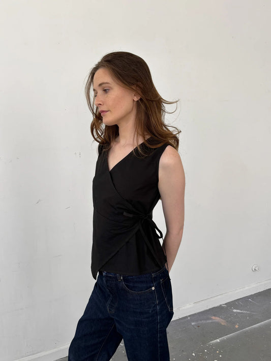 Wrap Top - Black