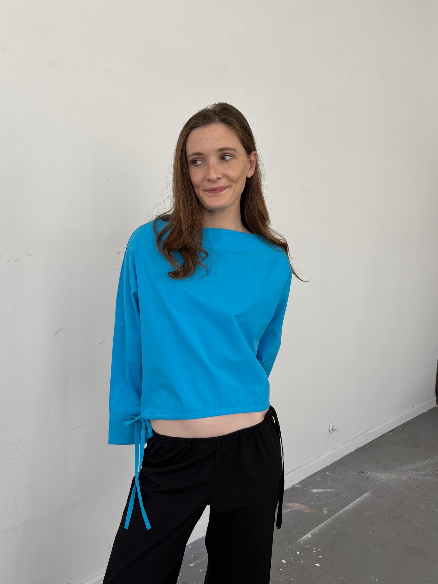 Cuff Top - Turquoise