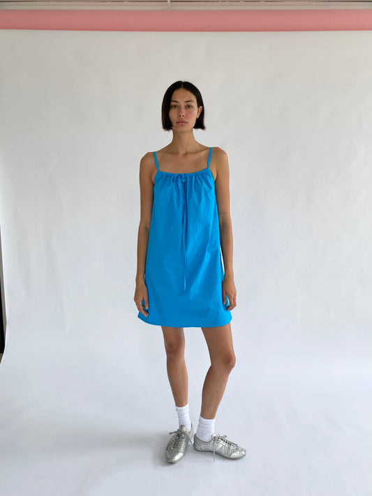 Bow Dress - Turquoise