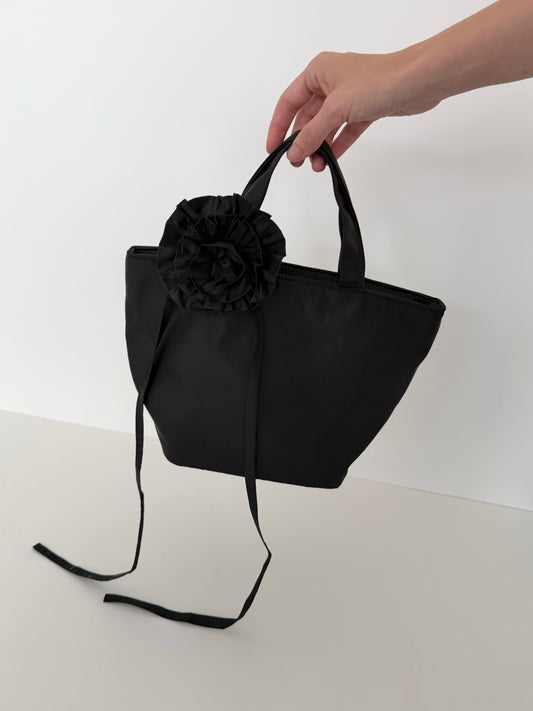 Hai x BC Silk Bag - Black