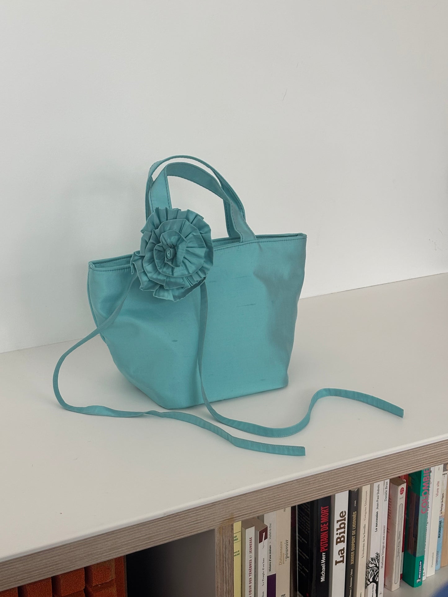 Hai x BC Silk Bag - Aqua