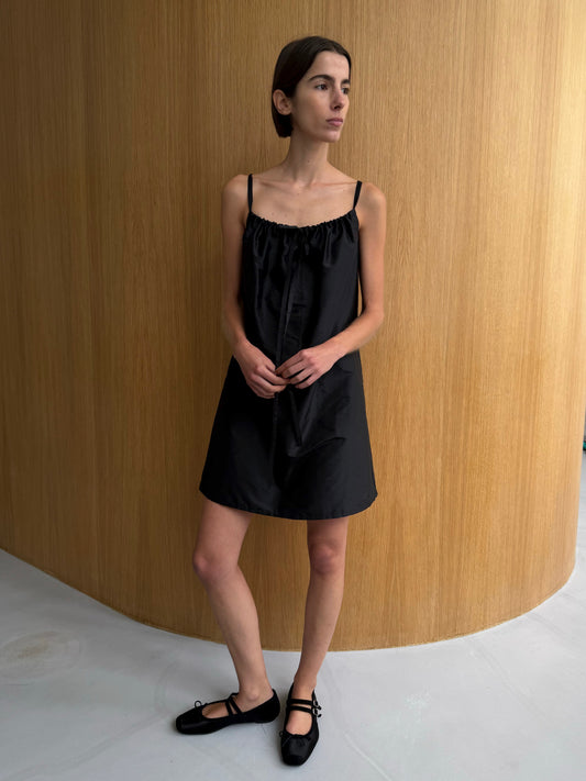 Hai x BC Silk Bow Dress - Black