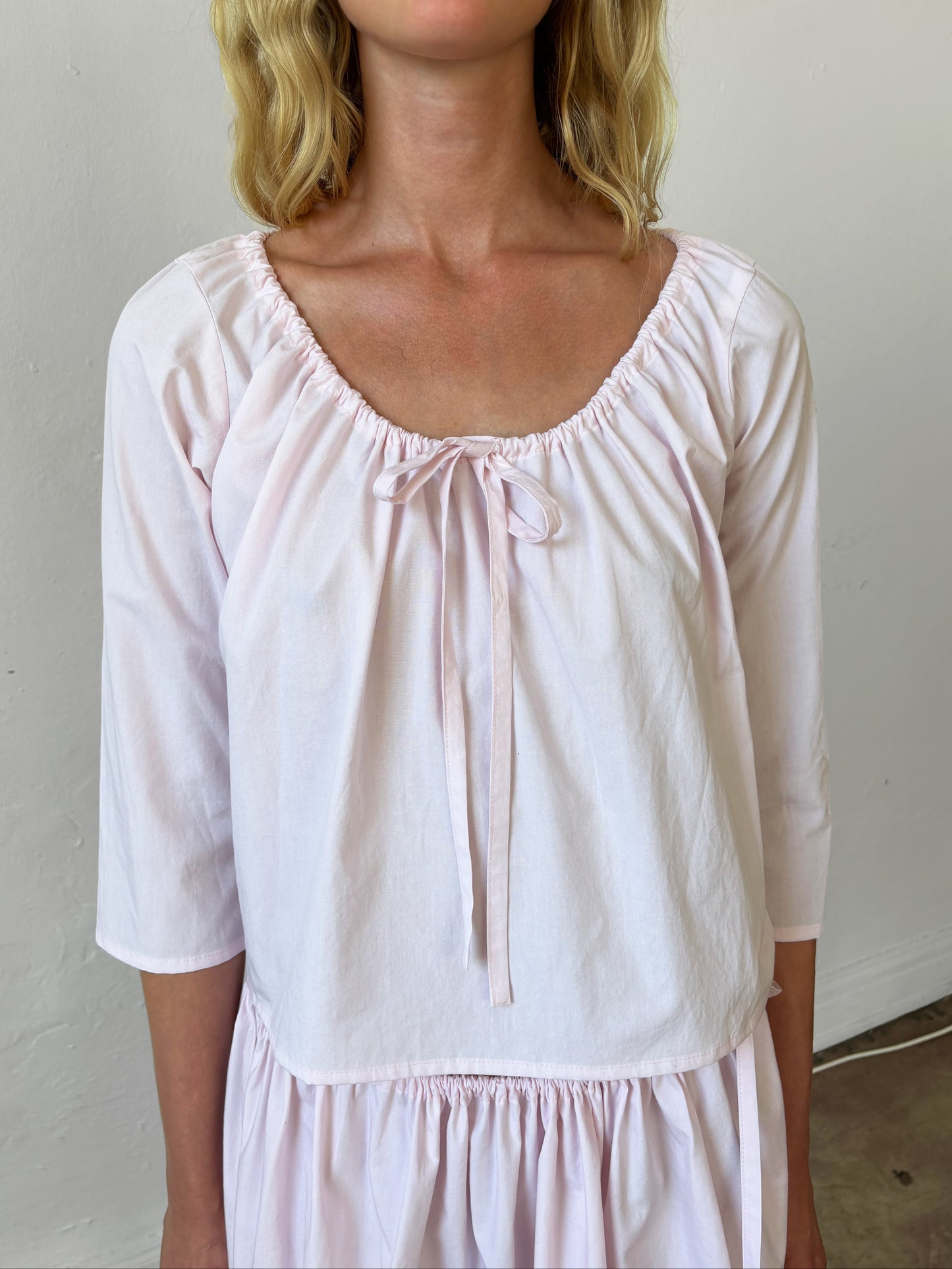 Scoop Top - Blush