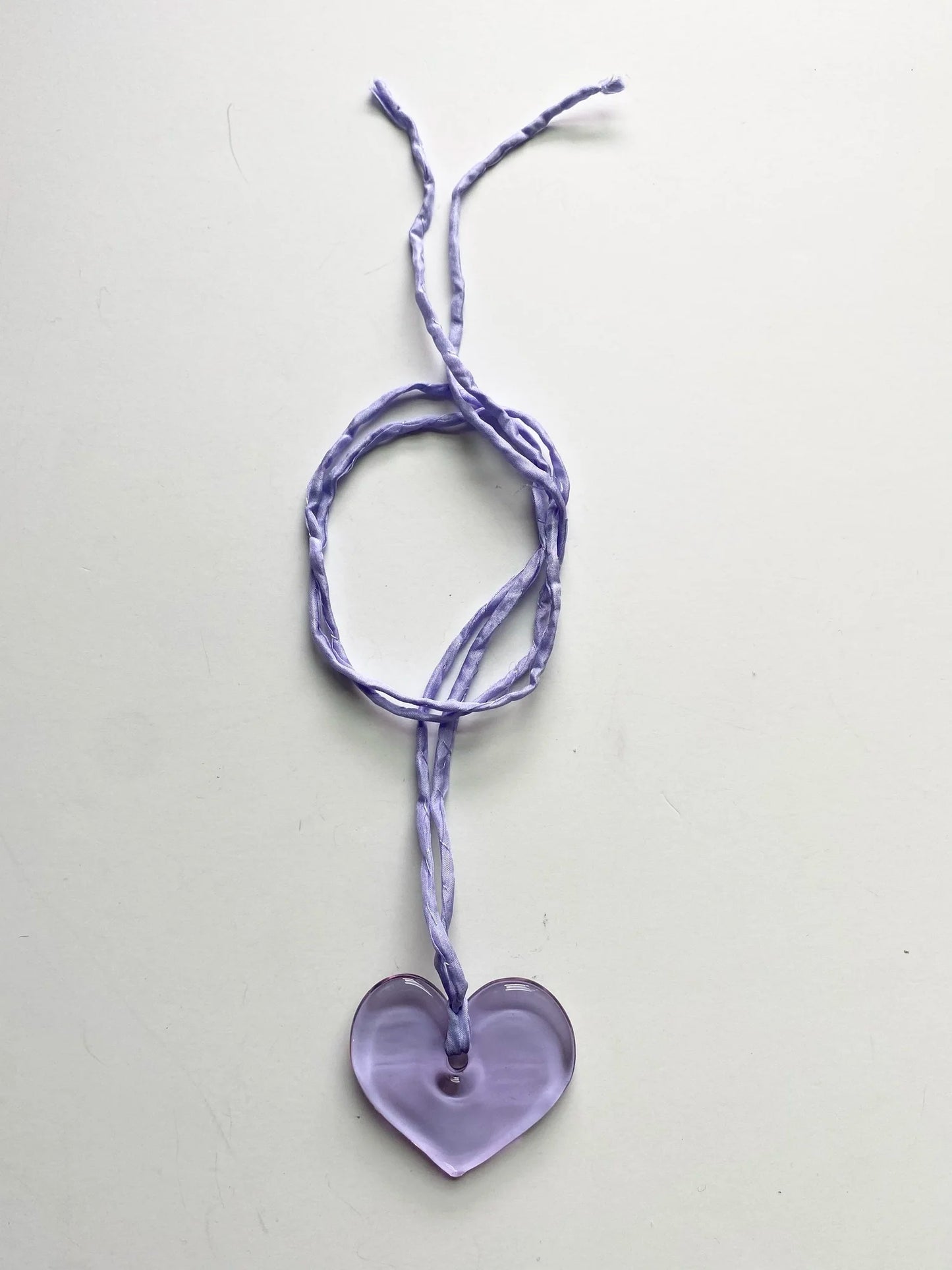 XL Heart Pendant - Lavender