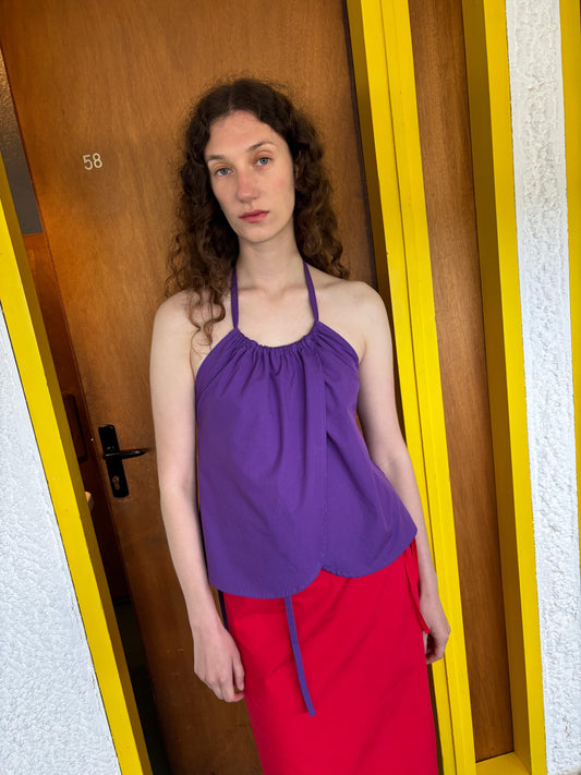 Halter Top - Purple