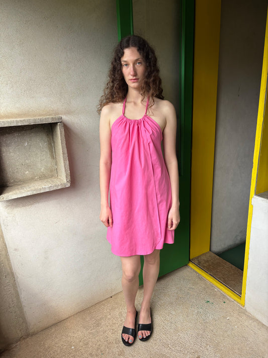 Halter Dress - Pink