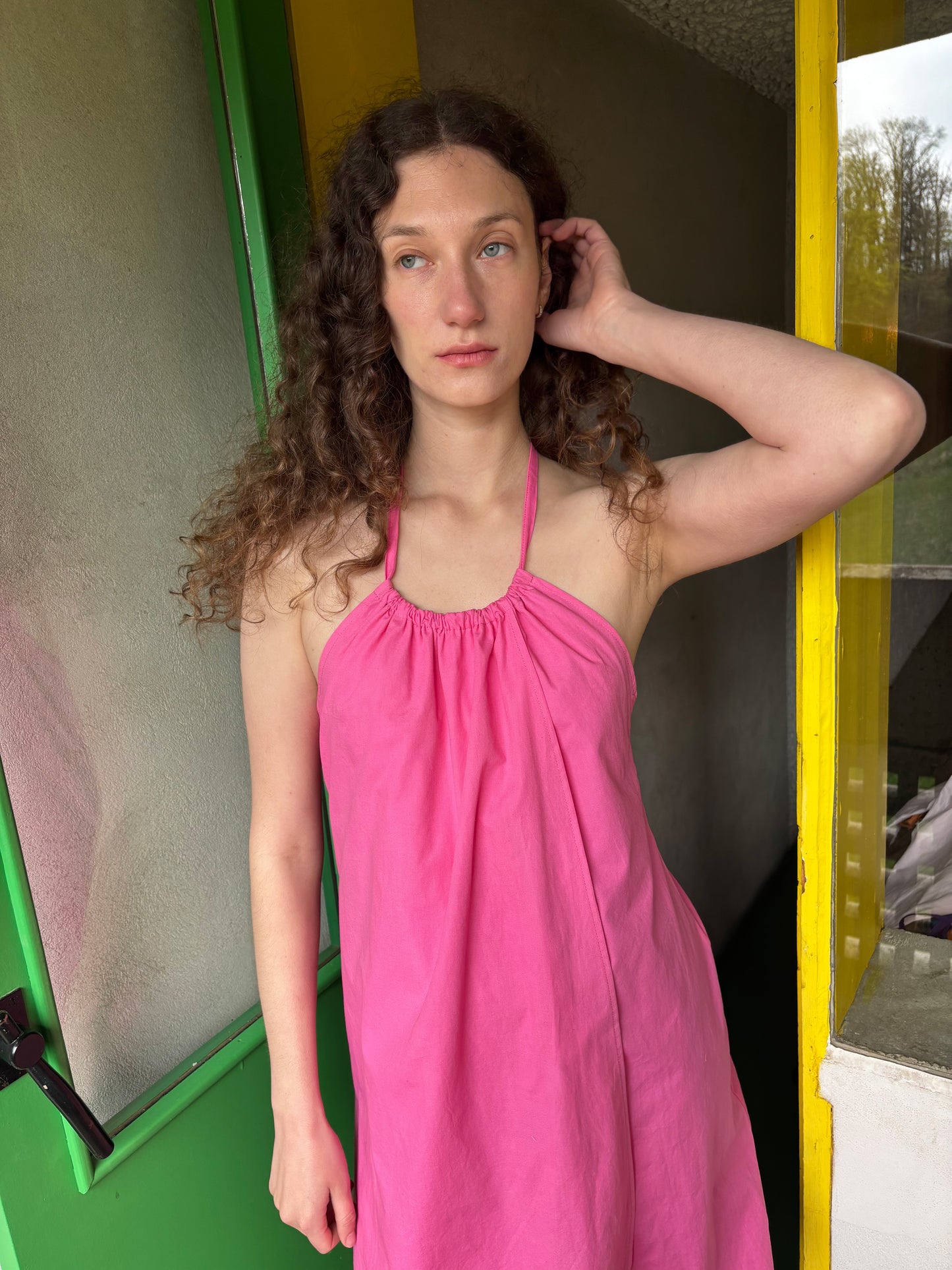 Halter Dress - Pink