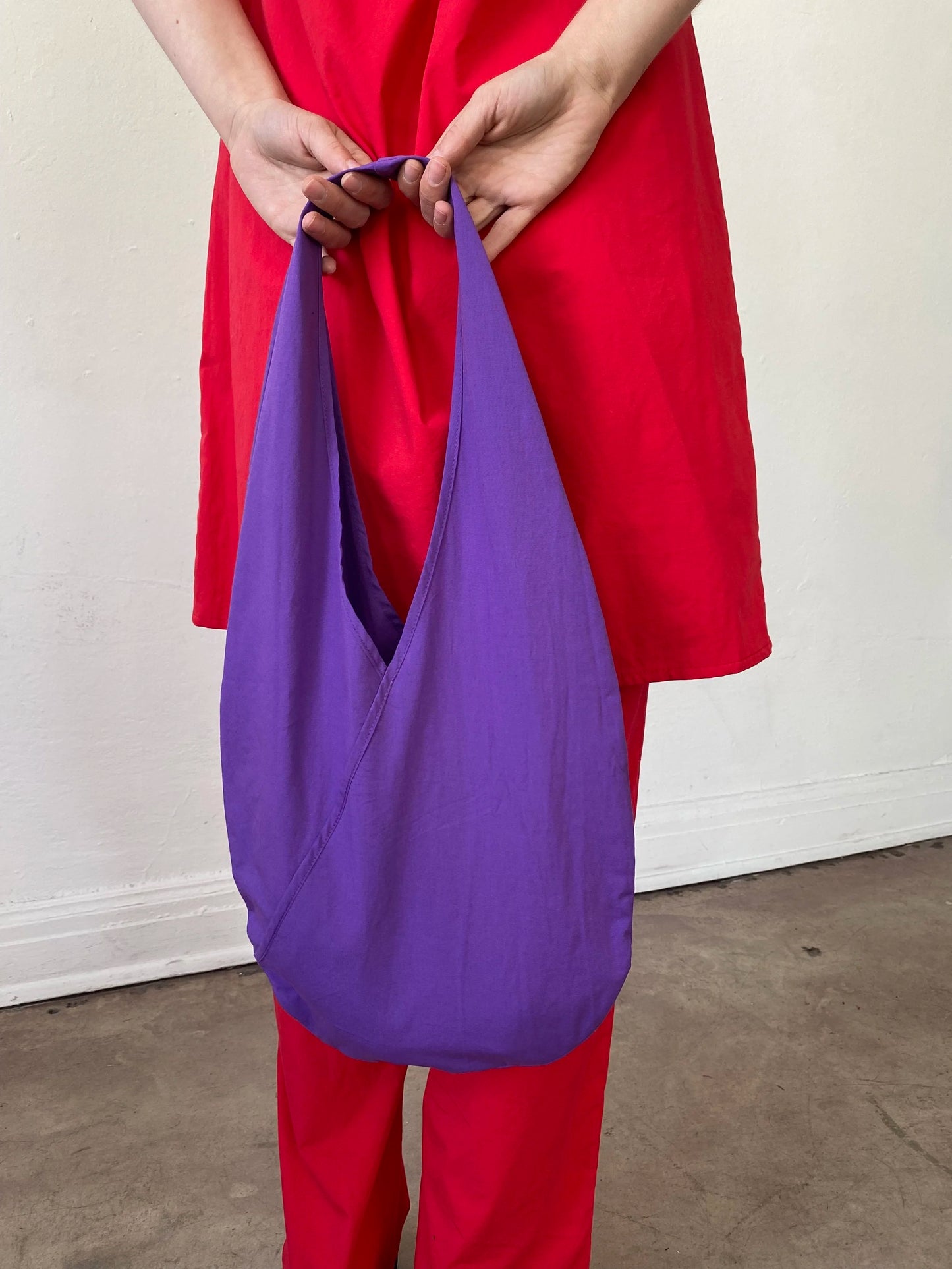 Criss Cross Bag - Purple