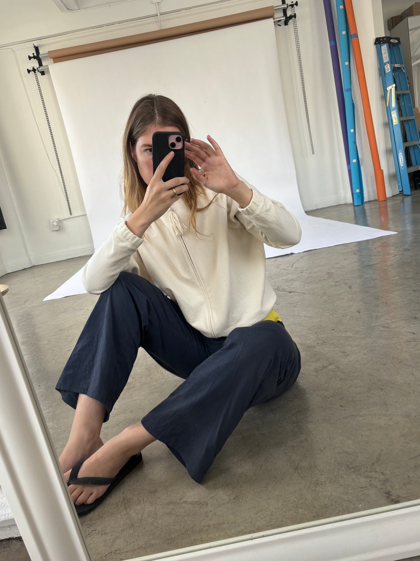 Tassel Jacket - Rice