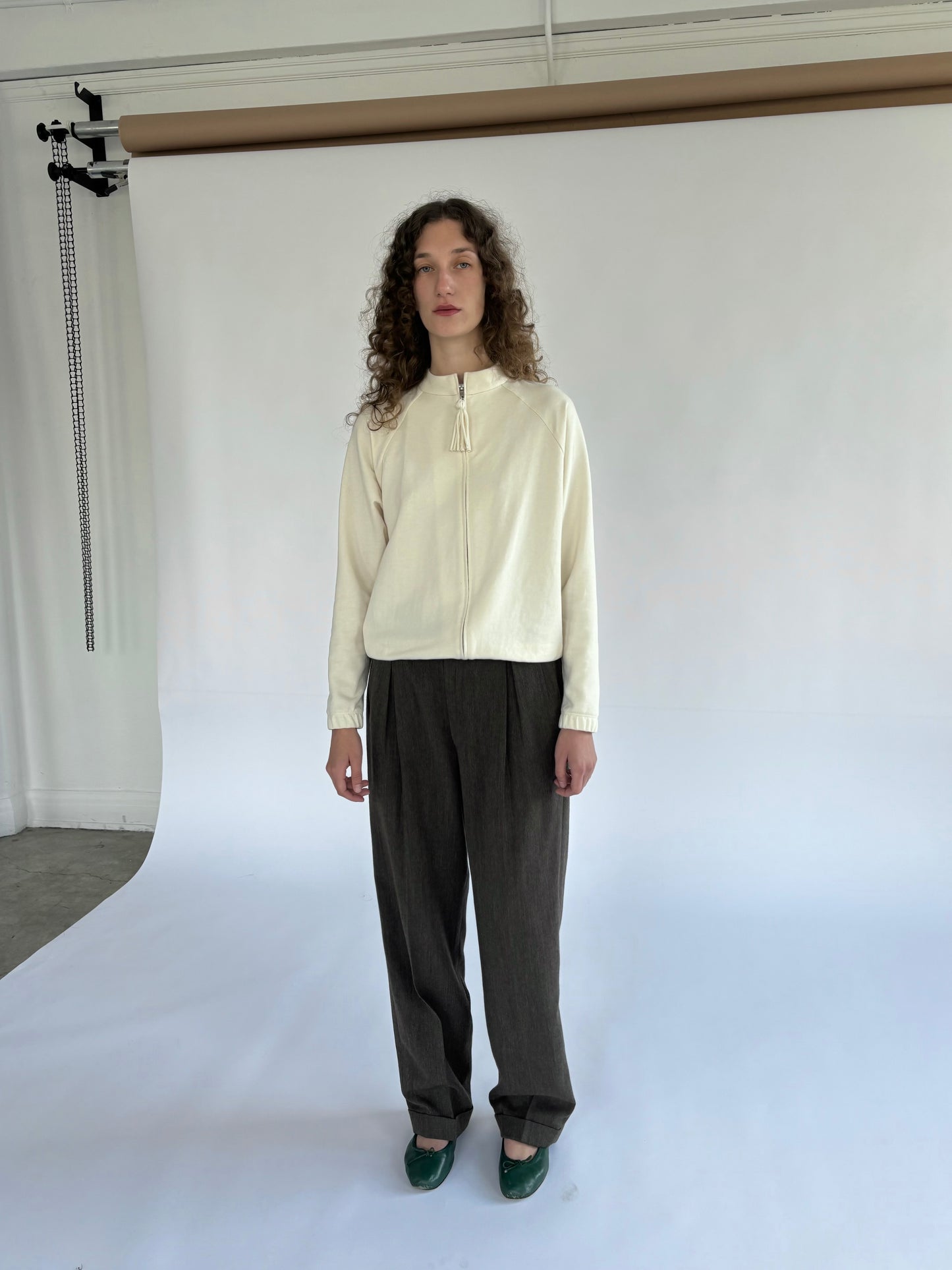 Tassel Jacket - Rice