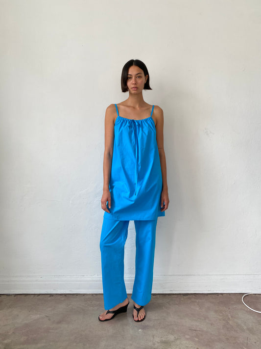 Bow Dress - Turquoise