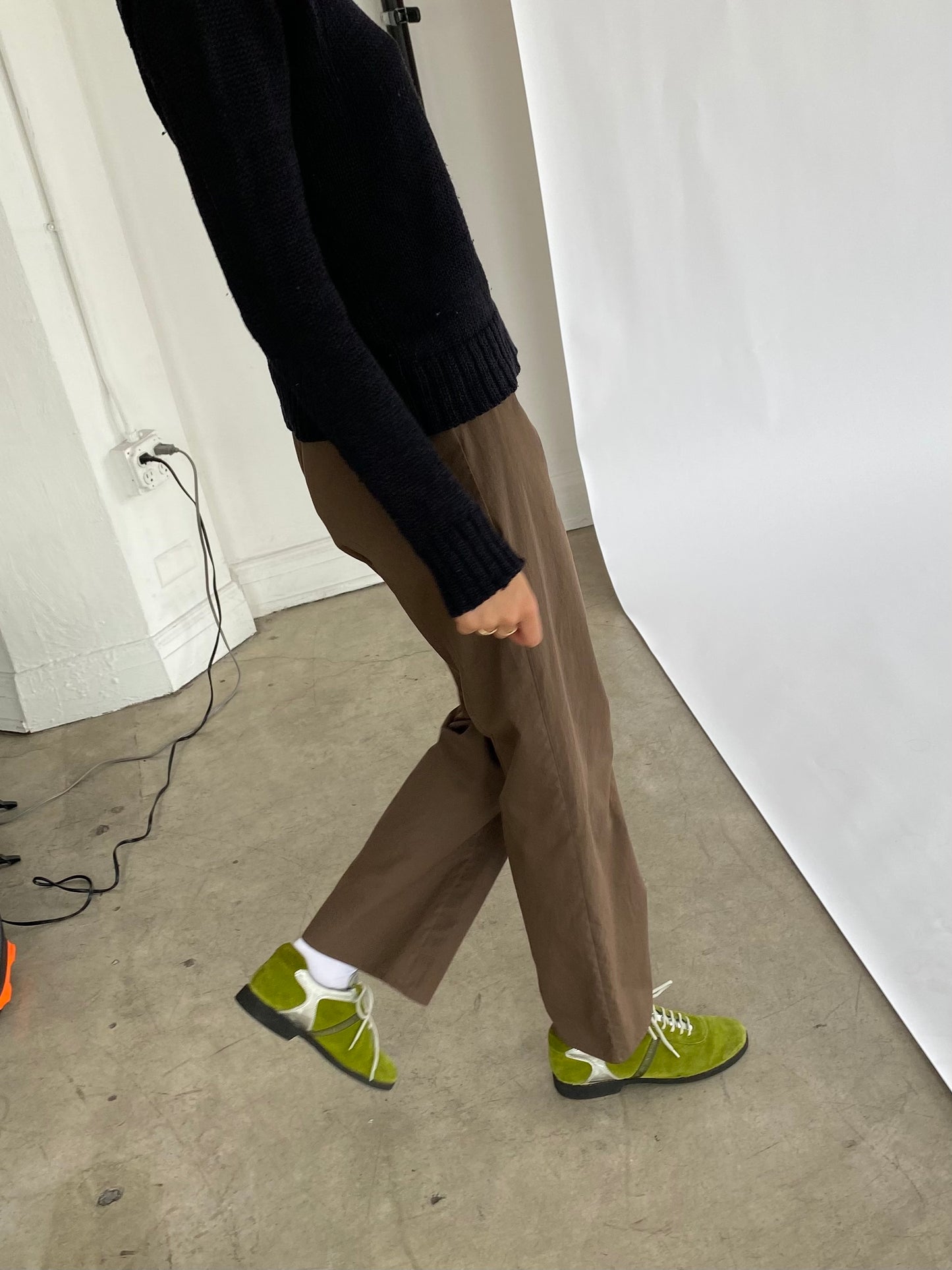 Tie Pants - Chocolate