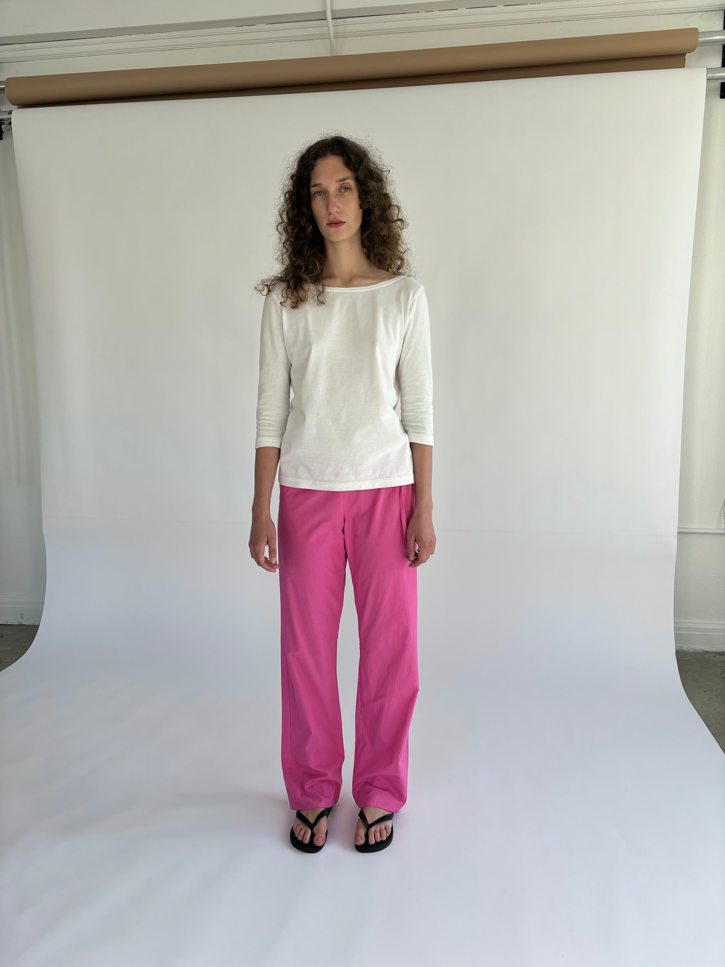 Tie Pants - Pink