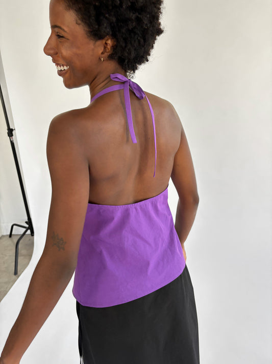 Halter Top - Purple