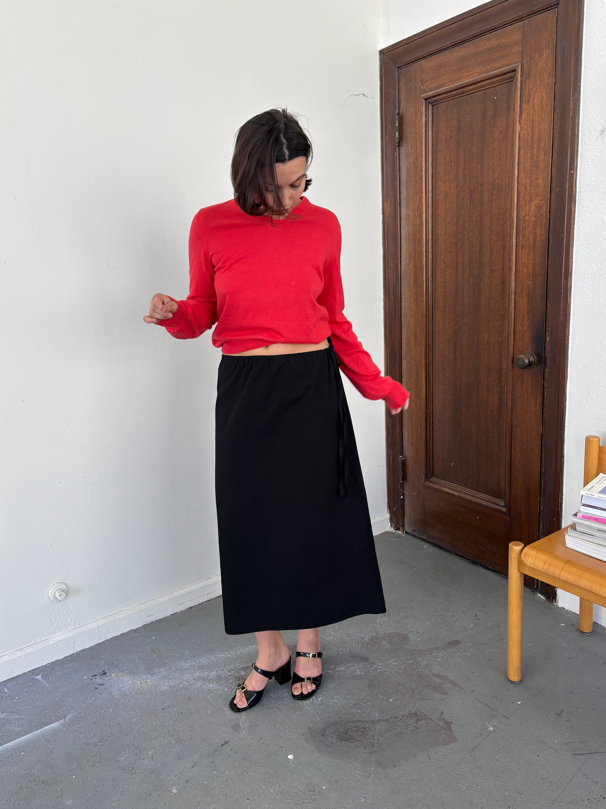 Column Skirt - Black – Brooke Callahan Column Skirt - Black – Brooke Callahan