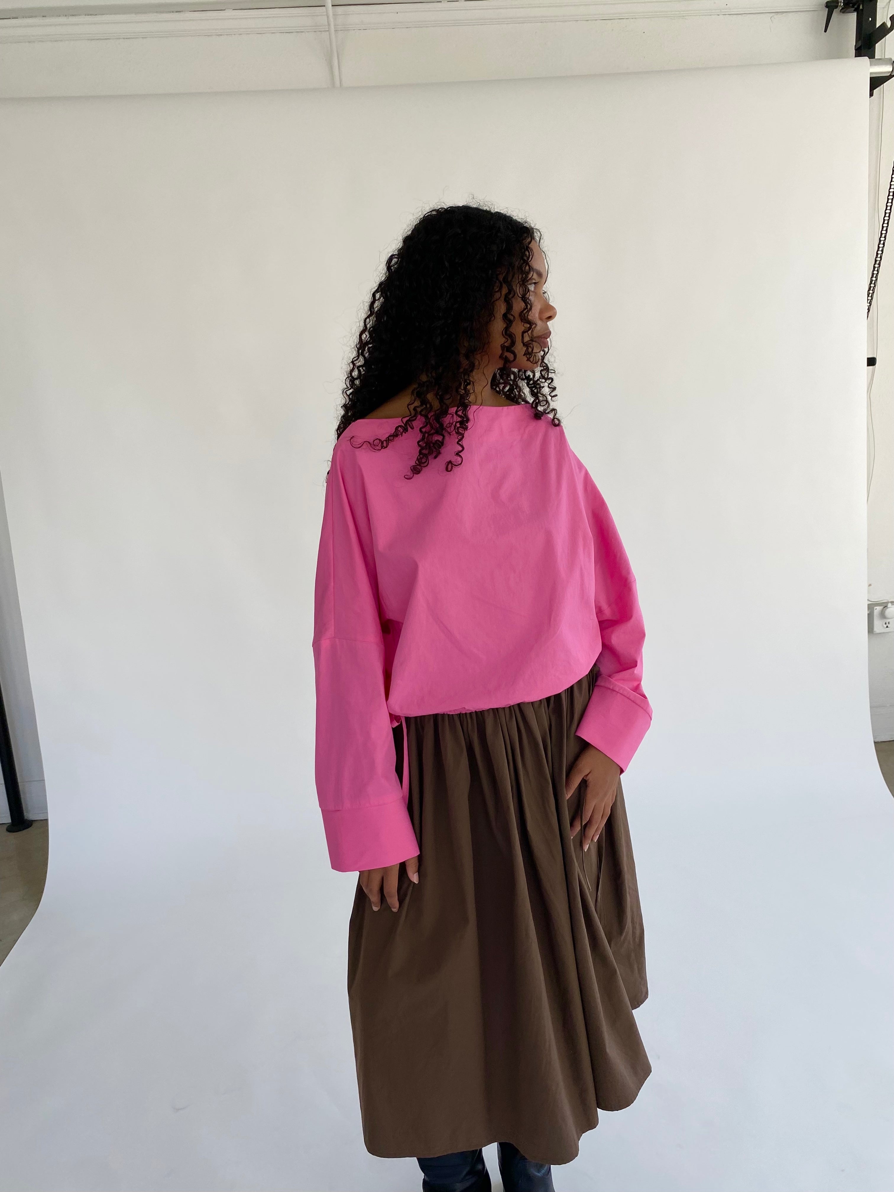 Cuff Top - Pink – Brooke Callahan