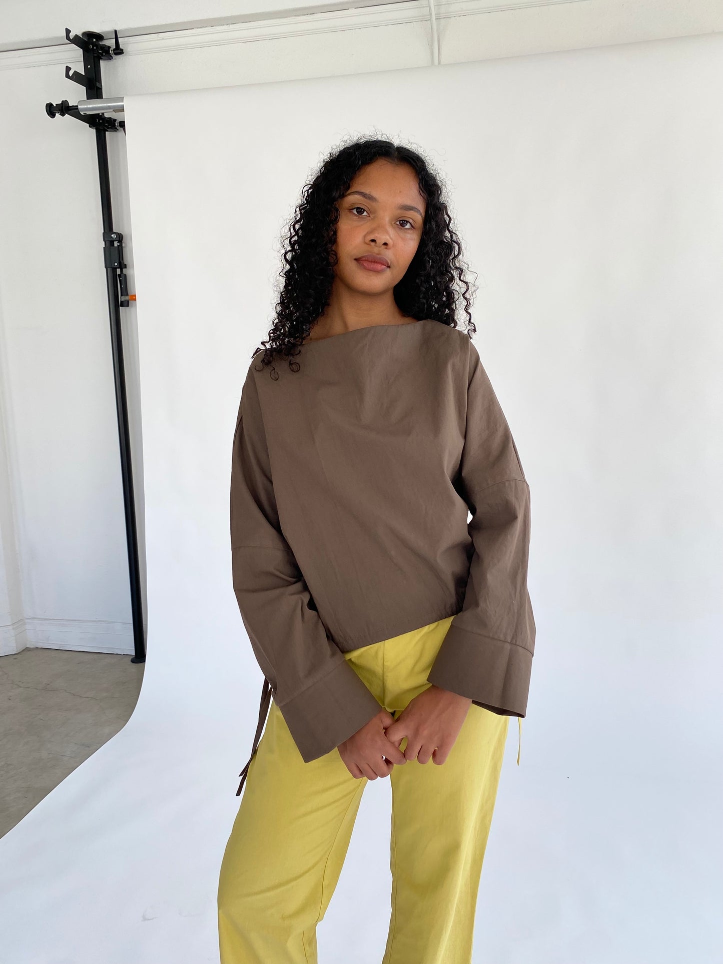 Cuff Top - Chocolate