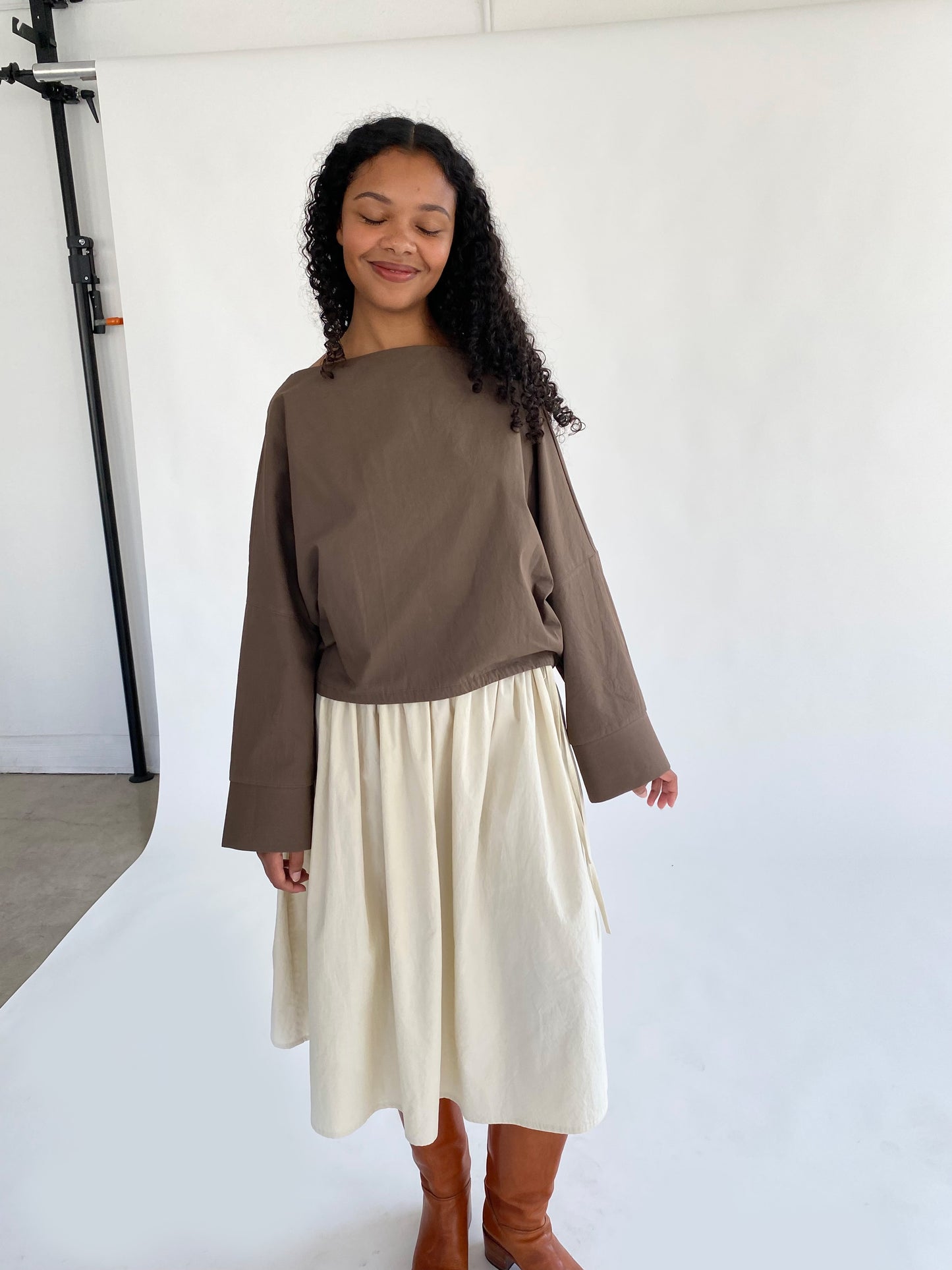 Cuff Top - Chocolate