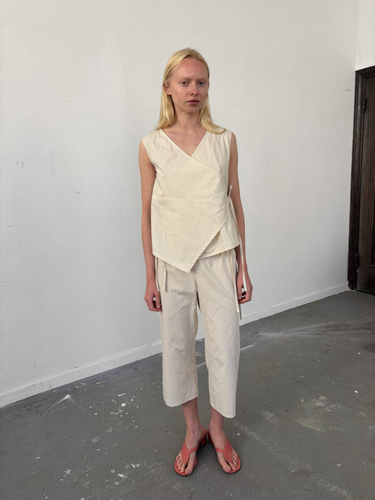 Wrap Top - Rice