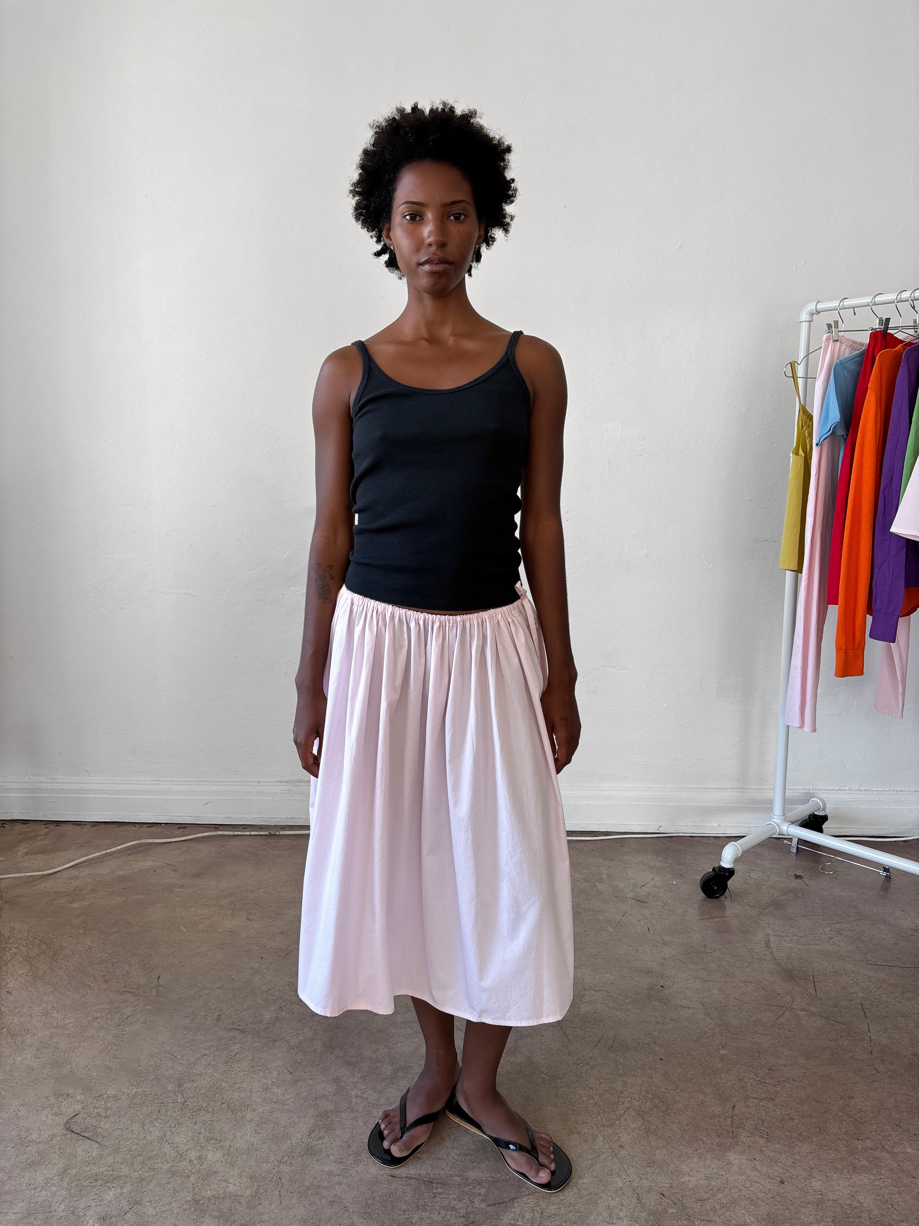 Brooke Callahan スカート Tie Skirt - Blush – Brooke Callahan