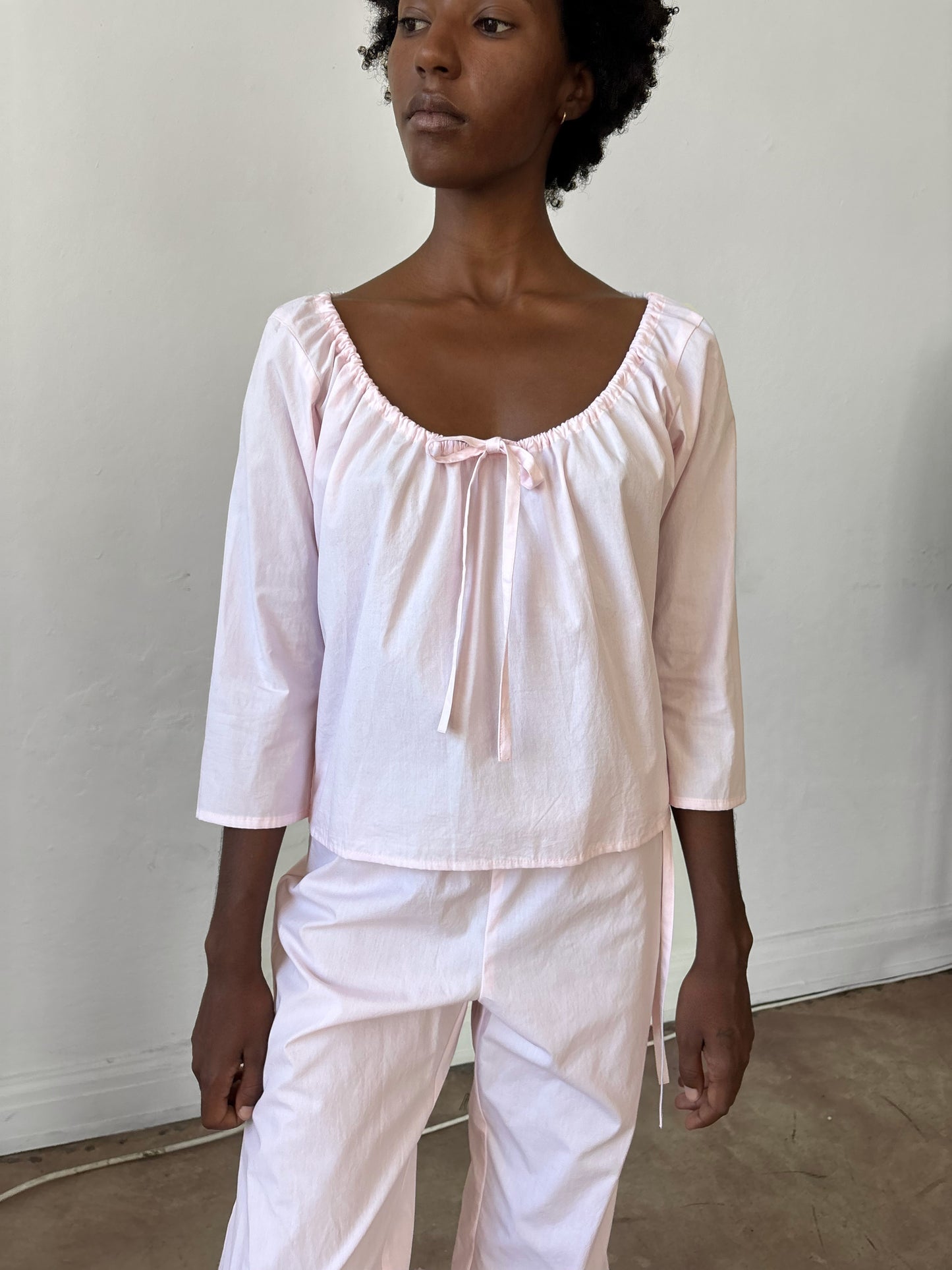 Scoop Top - Blush
