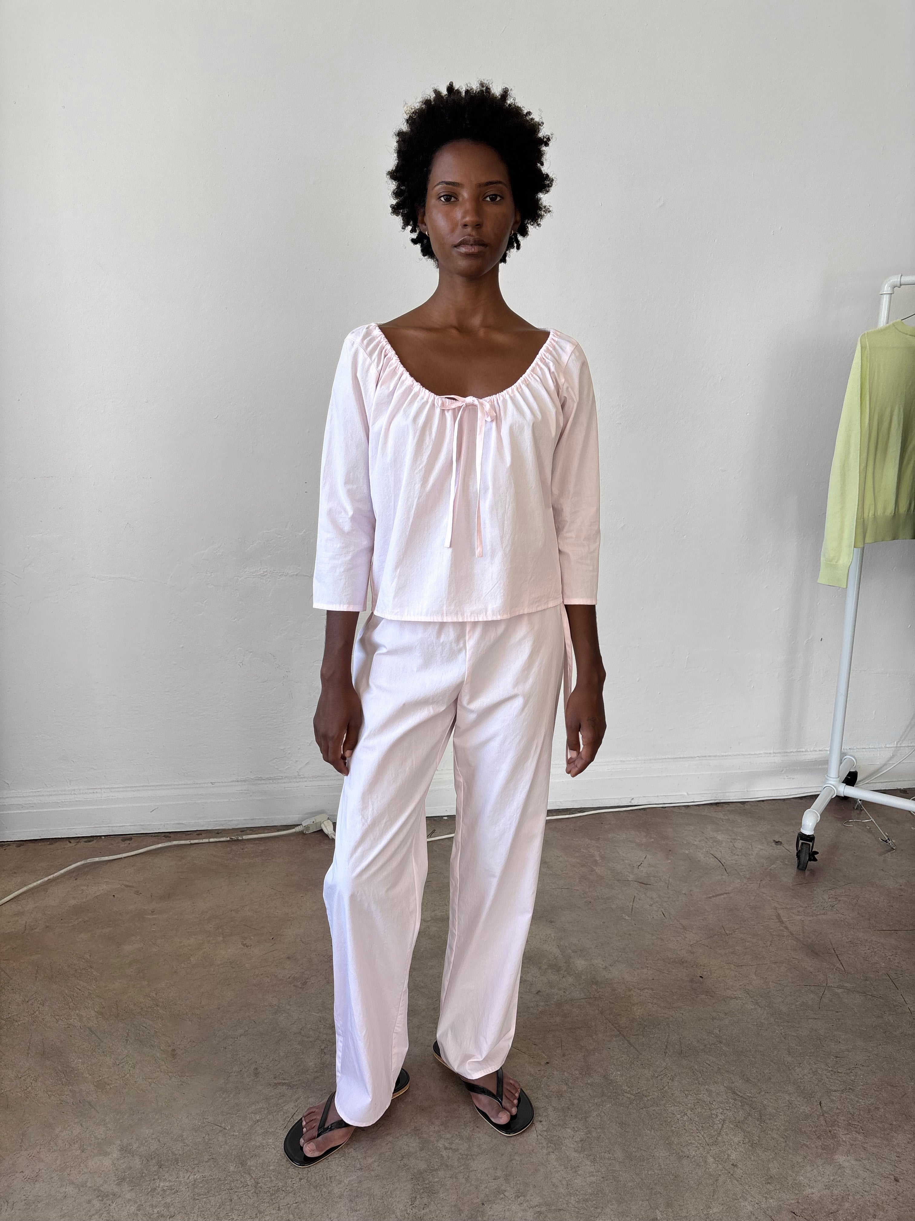 Tie Pants - Blush – Brooke Callahan