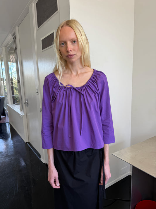 Scoop Top - Purple