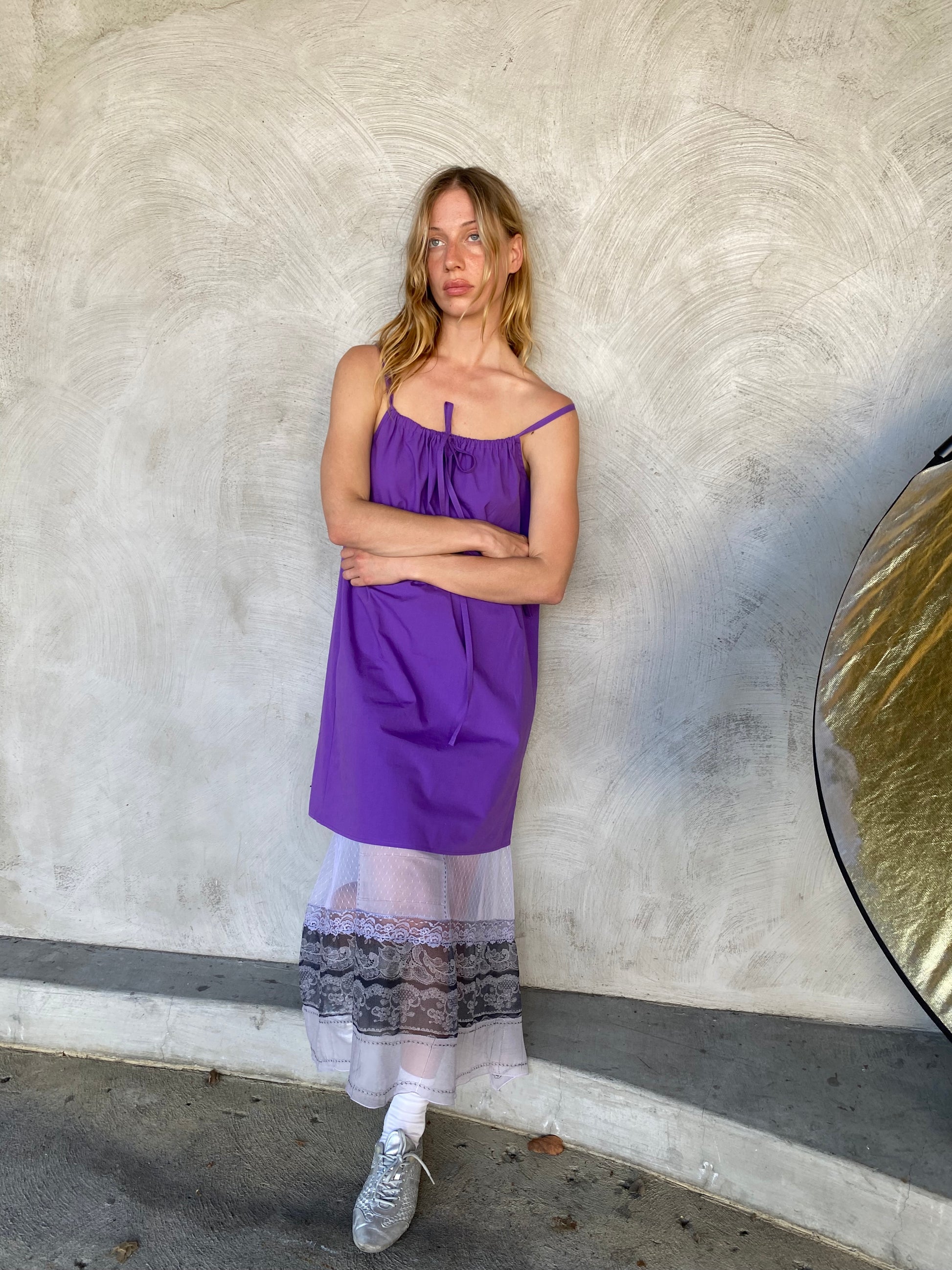 purple bow dress Sassy Shortcake Regal Ribbon Bow Dress