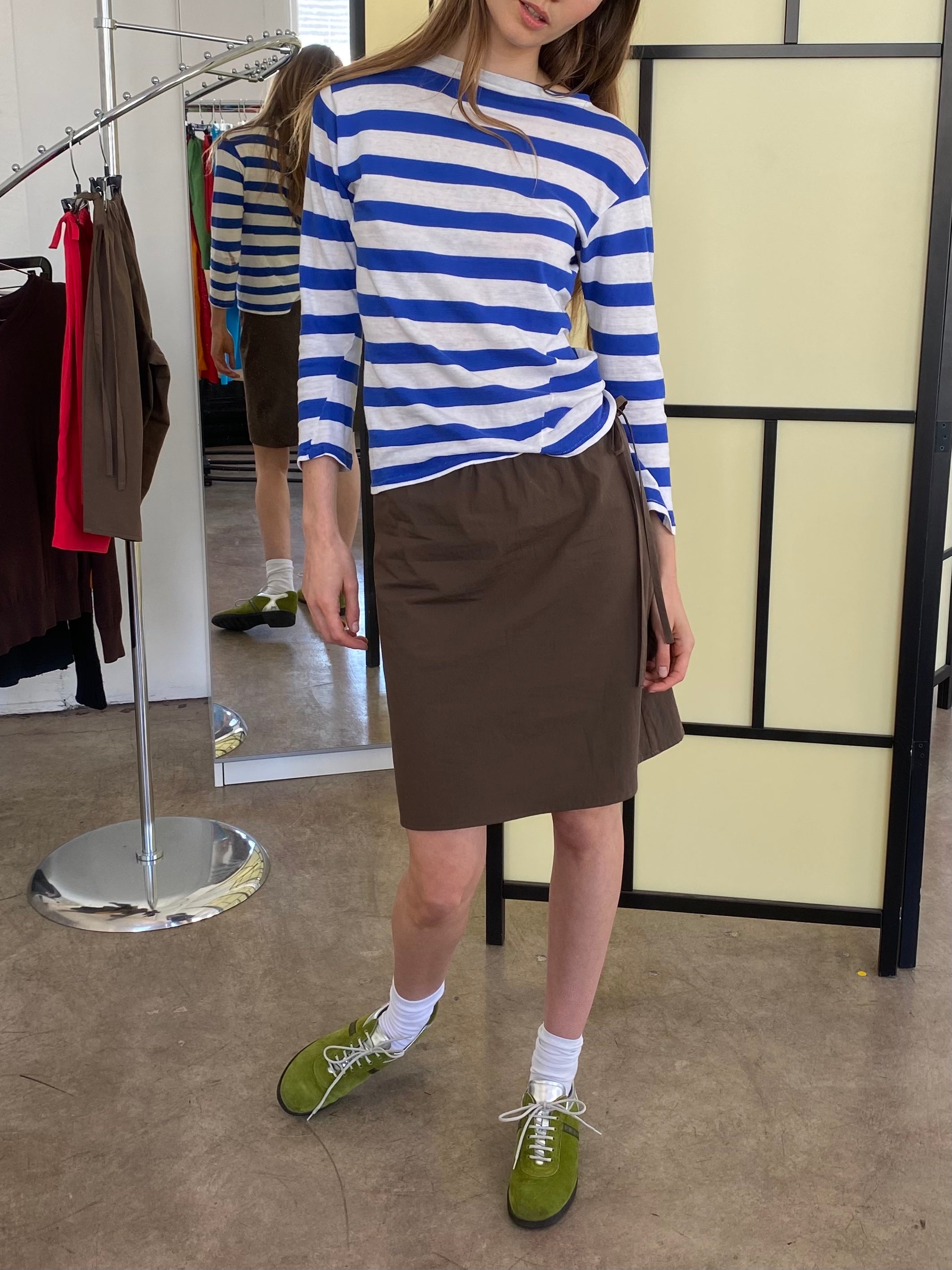 Straight Skirt - Chocolate – Brooke Callahan