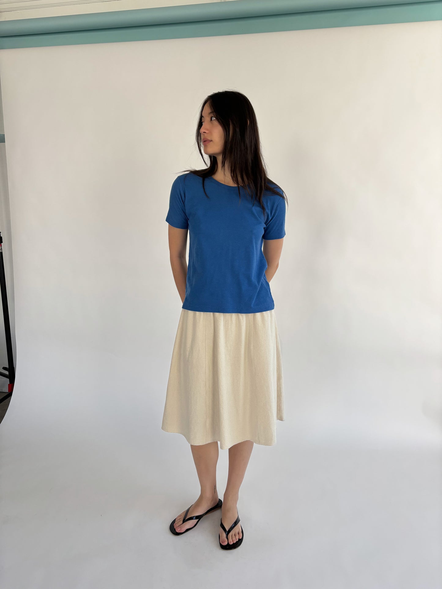 Panel Skirt - Natural