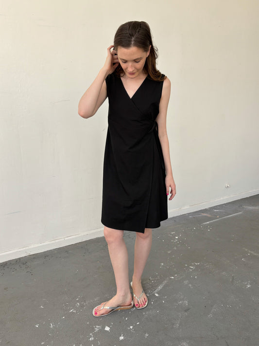 Wrap Dress - Black