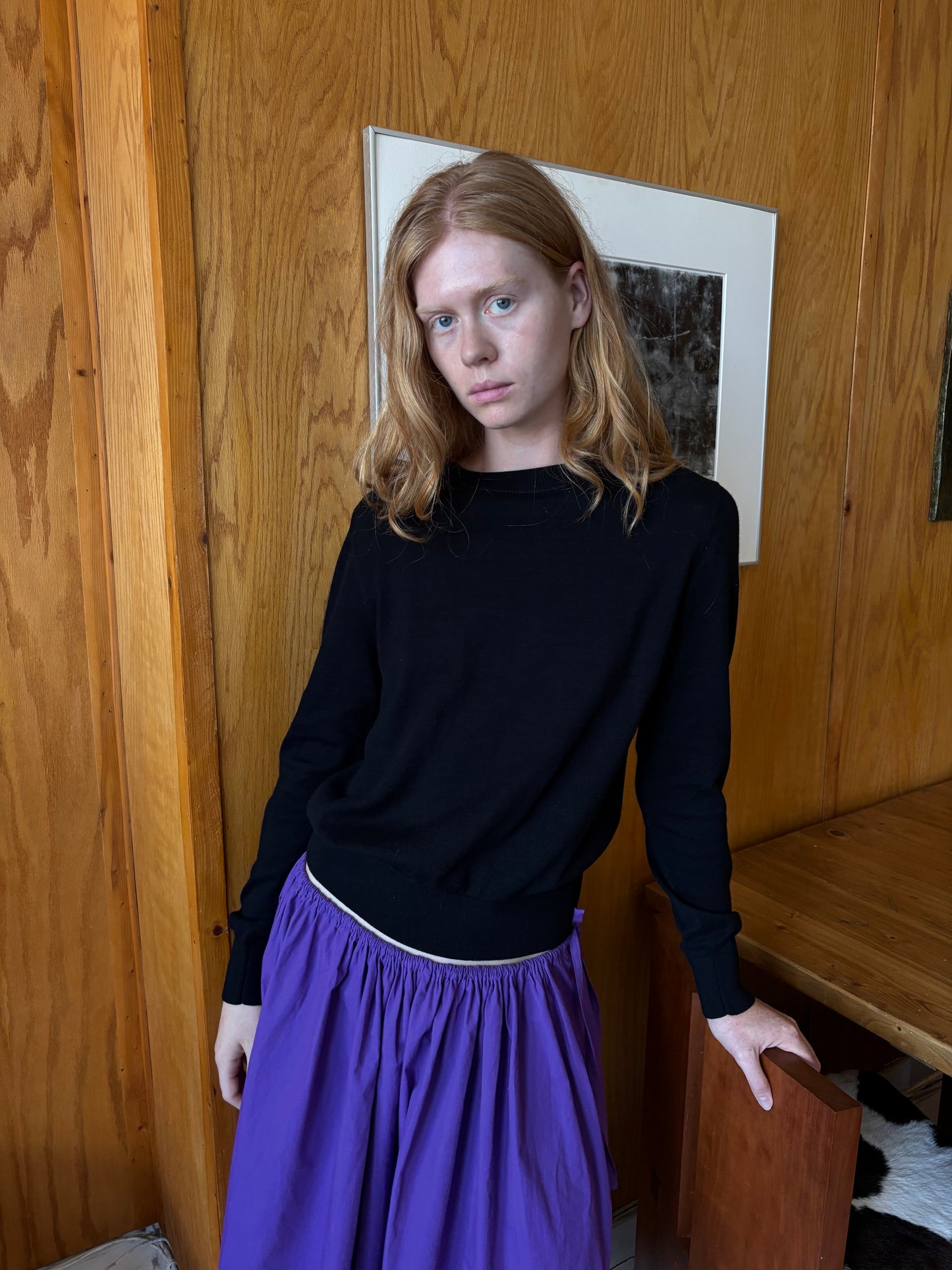 Crew Sweater - Black