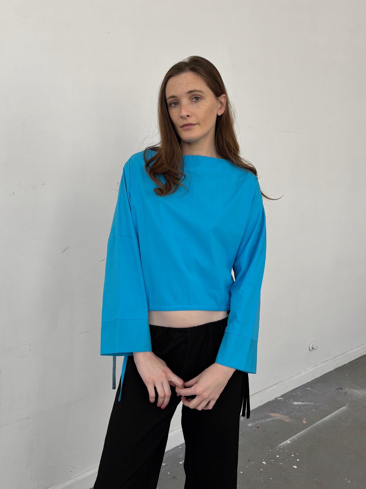 Cuff Top - Turquoise