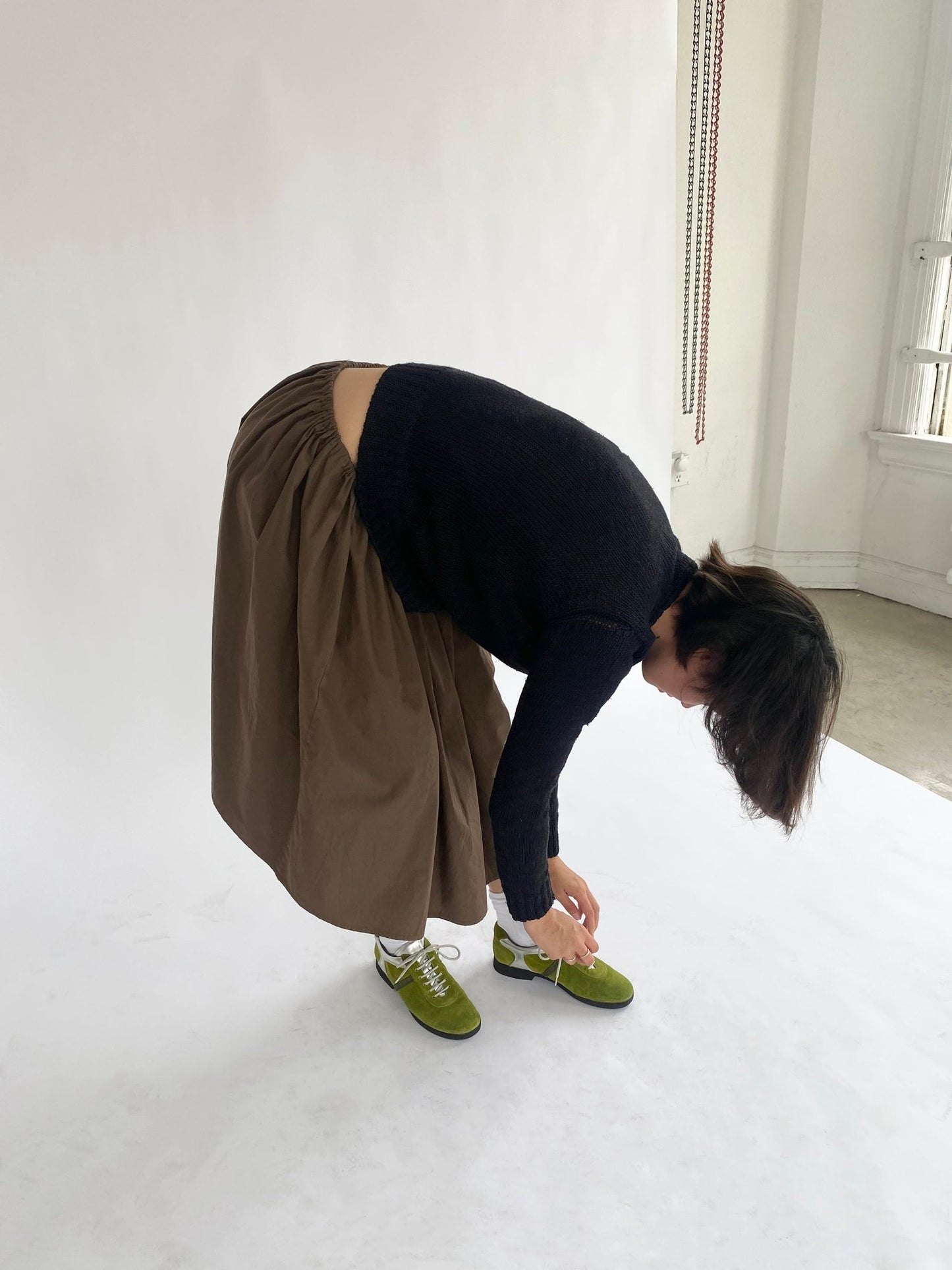 Tie Skirt - Chocolate