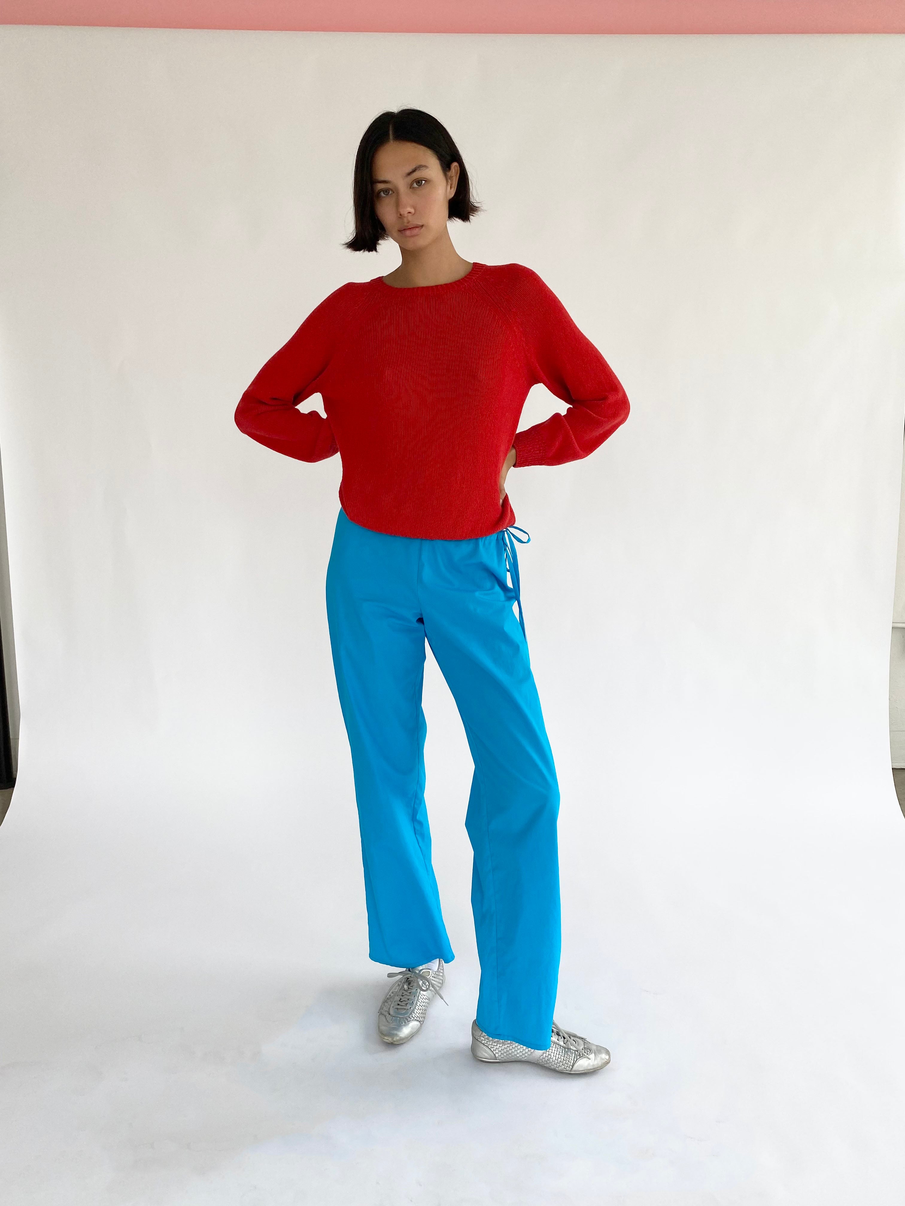 Tie Pants - Turquoise – Brooke Callahan